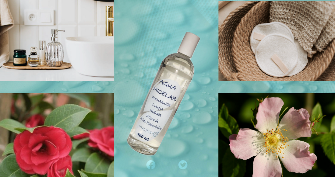 Tips del agua micelar Hyalutop-D