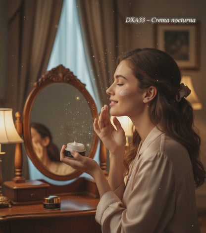 RETINOL DXA33 Crema Hidratante Facial | Anti-edad | Tonificador Nocturno | Contorno de ojos | 30ml